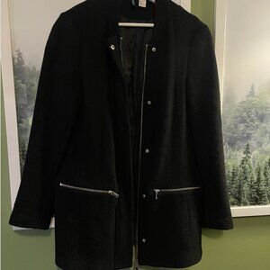 Modern Black H&M Fashion Jacket